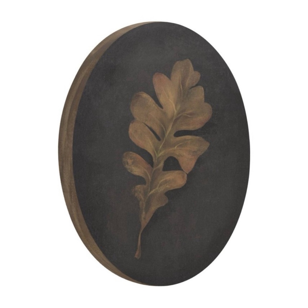 Threshold leaf wall art